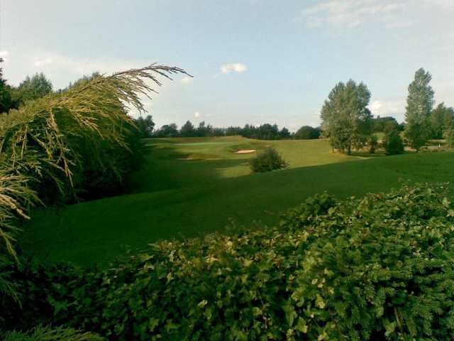 View showing the undulating course at Bury Golf Club