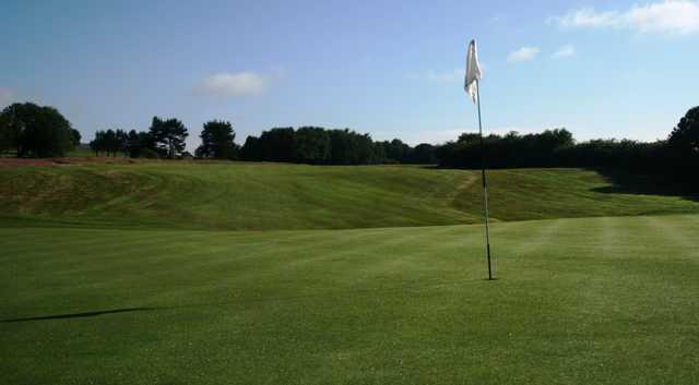 A view of a hole at Bolton Old Links Golf Club