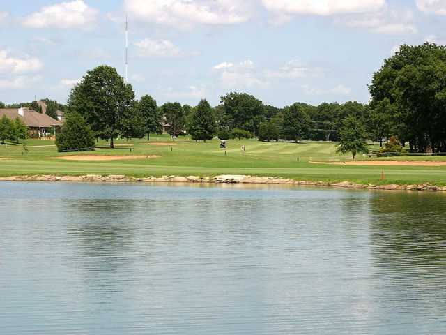 A view over the water from Heritage Hills Golf Course