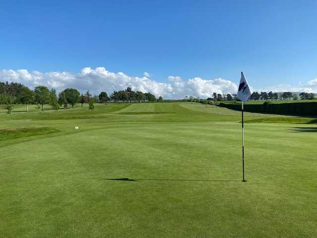 View from a green at Gifford Golf Club.
