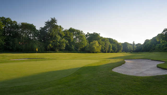 A view of hole #8 at Henbury Golf Club