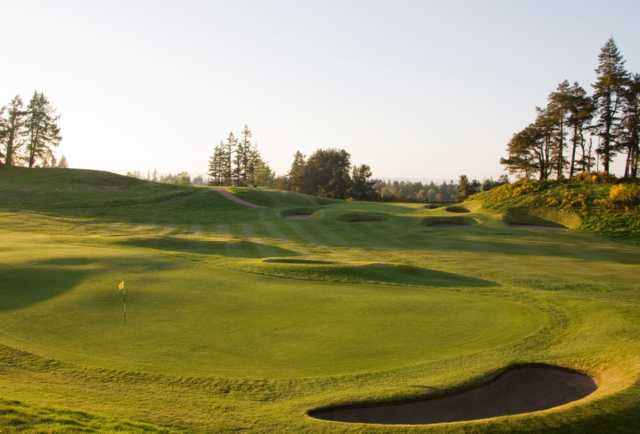 Between the 15th and 16th greens on the King's Course at Gleneagles