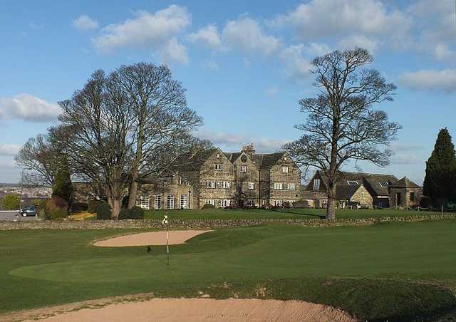 Superb clubhouse at Hallowes Golf Club