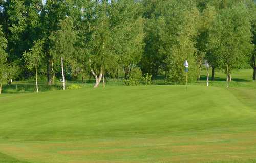 A view of the 1st hole at Houldsworth Golf Club
