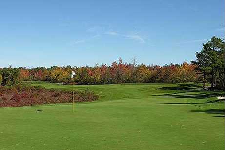 A view of a hole at Green Briar Golf Course