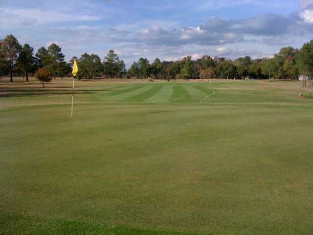 A view of a green at Aroostook Golf Course