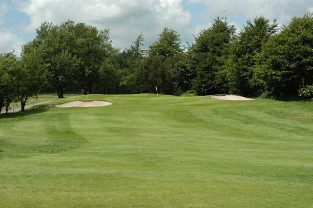 A view from fairway #2 at Rochdale Golf Club.