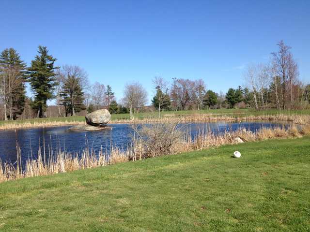 A view from tee #8 at Par-3 Course from Apple Hill Golf Club