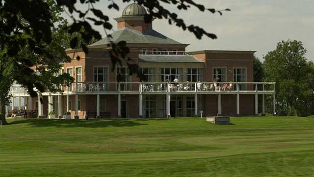 A view from the clubhouse at Hawkstone Park Golf Club