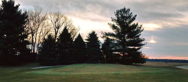A view of a hole at Moss Creek Golf Club.