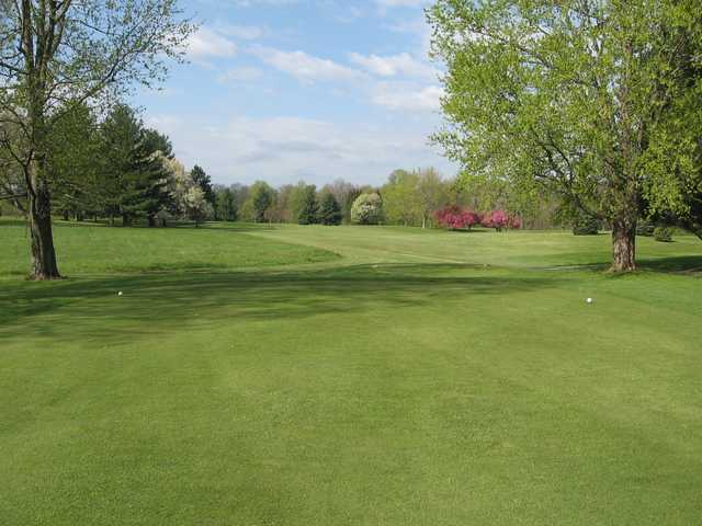 A view from a tee at Killbuck Golf Course.