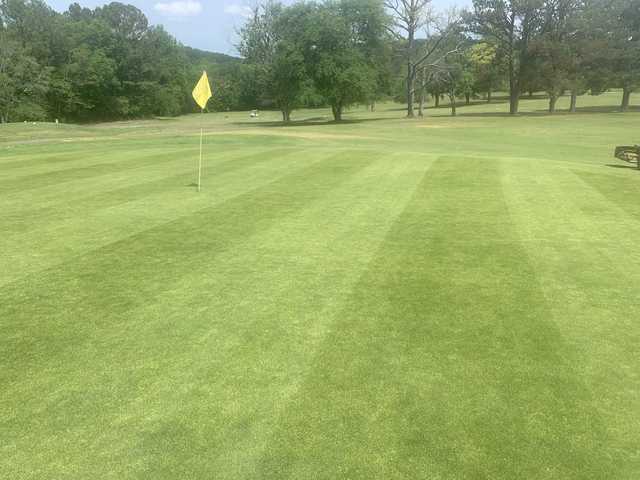 View from a green at Desoto Golf Club.
