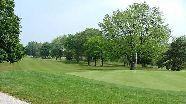 A view of the 3rd green at Legacy Hills Golf Club