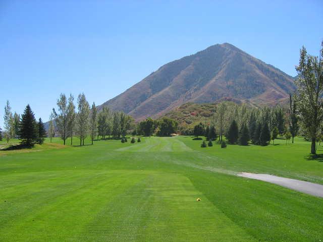 View from the 13th tee at The Oaks at Spanish Fork.