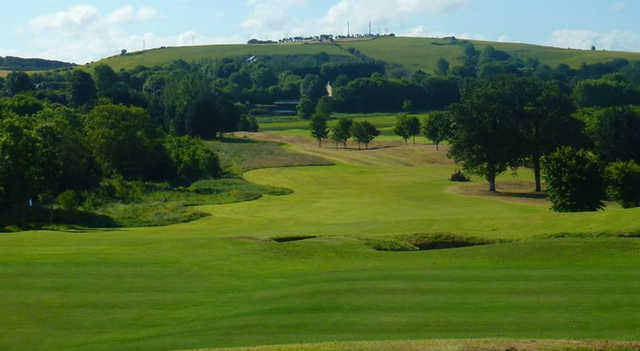 A view of fairway #18 at Ballyneety Golf Club
