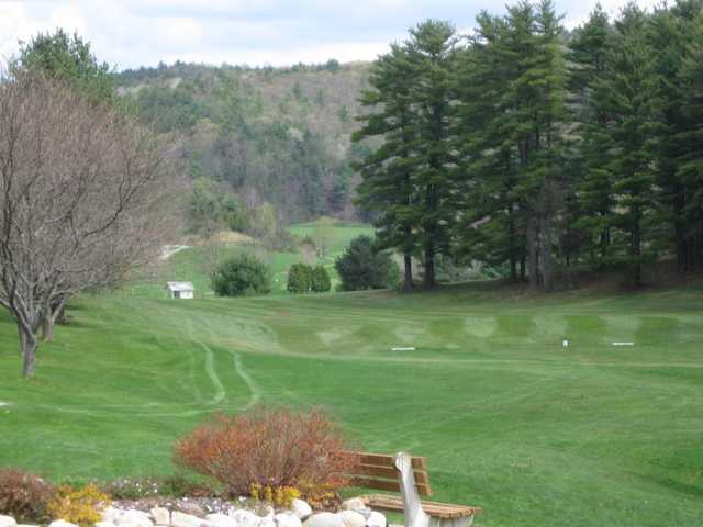 A view of the 1st fairway at Lake St. Catherine Country Club
