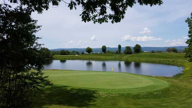 View of a green from The Ridge Country Club.