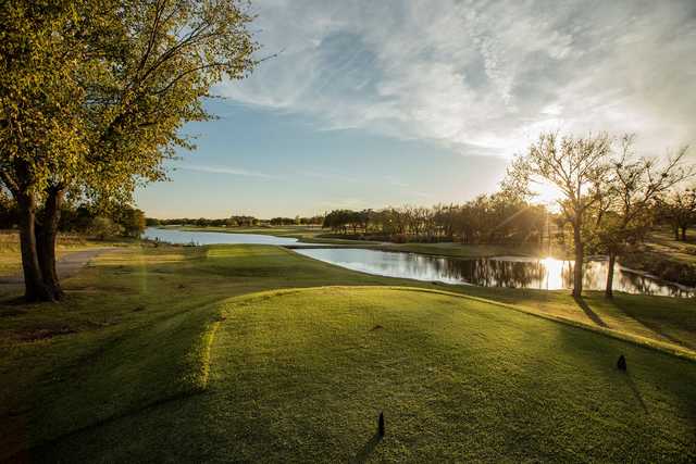 View from a tee at Winter Creek Golf & Country Club.