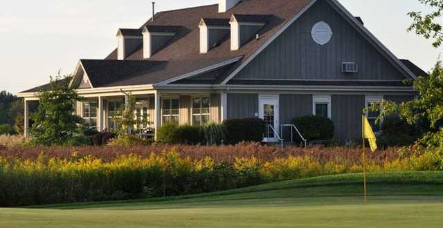 A view of the clubhouse at Brassie Golf Club