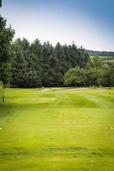 A view from tee #5 at King James VI Golf Club
