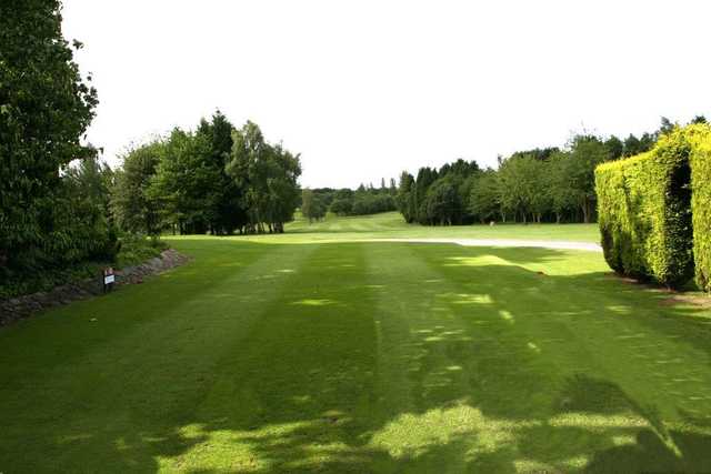 The opening hole at Runcorn Golf Club