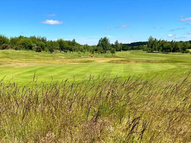 View of a green at Berrington Hall Golf Club.
