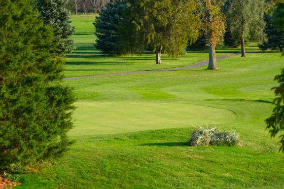 A view from Pine View Golf Course