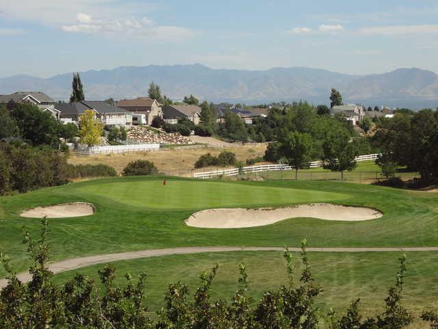 A view of hole #13 at Glenmoor Golf Course.