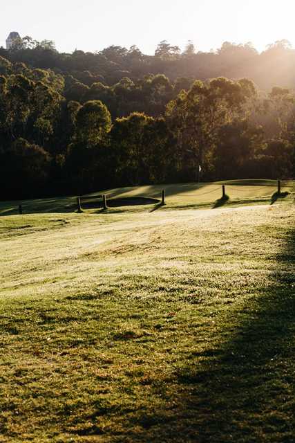A view from Yarra Bend Golf Course