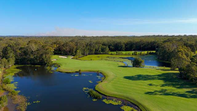 Aerial view from Pacific Dunes Golf Club.