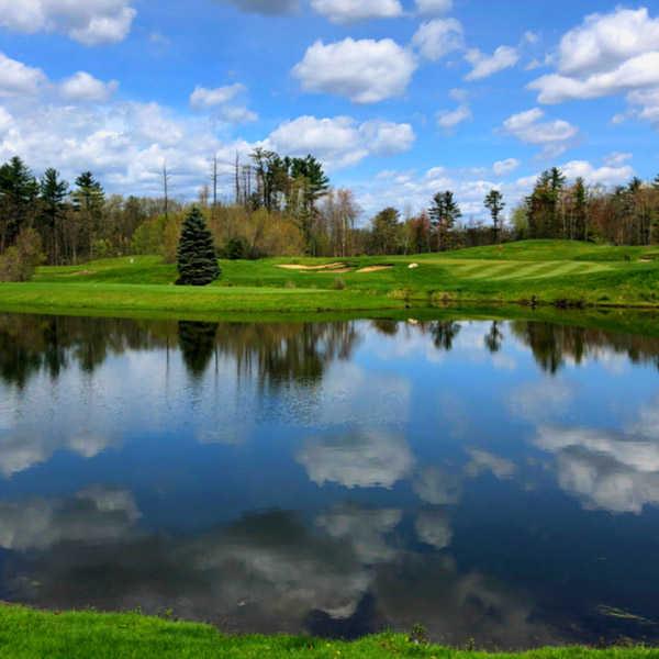 View of a green at The Links at LaBelle Winery