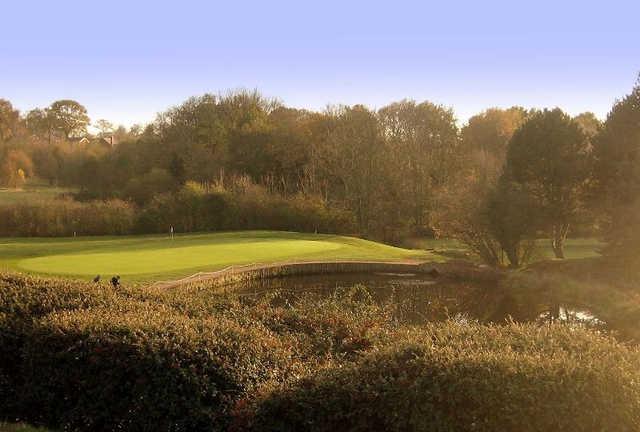 Stunning shot of the 5th at Walmley Golf Club