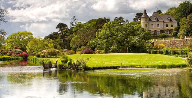 A view of a green at Clonakilty Golf Club.