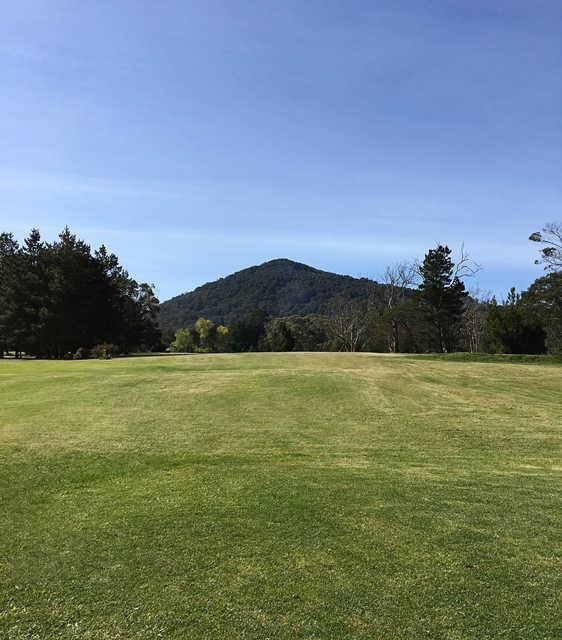 A view from Mount Macedon Golf Club.