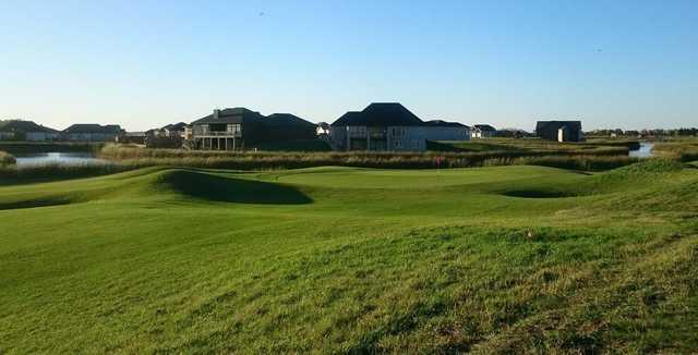 View of a green at Old Drovers Run Golf