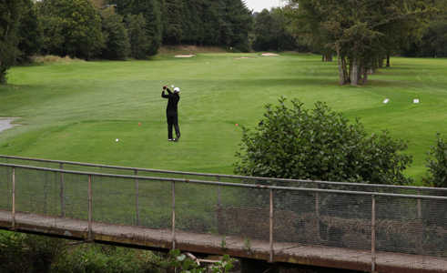 A view of tee #16 at Muskerry Golf Club