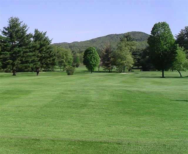A view of a fairway at Angus Lea Golf & Tennis Club