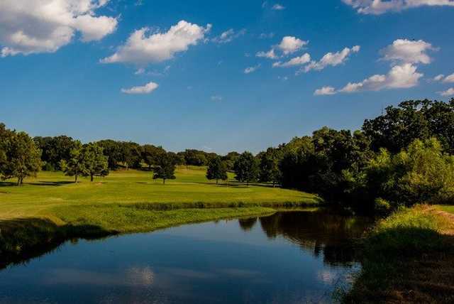 A view of hole #15 at West from Lincoln Park Golf Course