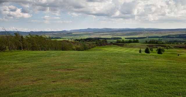 The tough tee shot on the 5th hole at Port Glasgow Golf Club