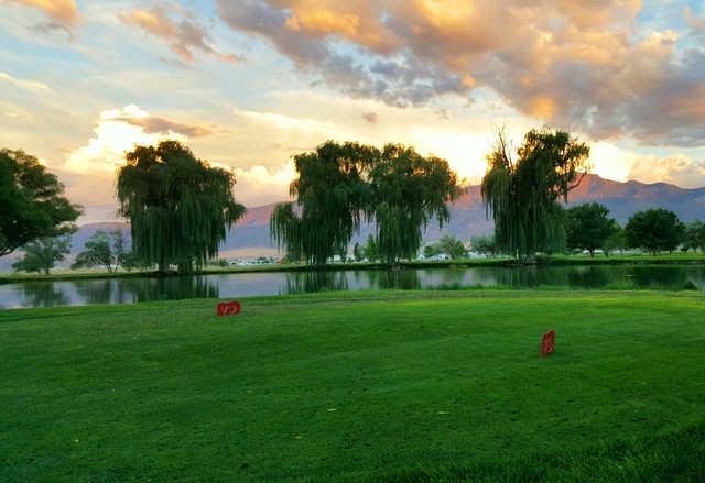 View from the 7th tee at Cove View Golf Course.