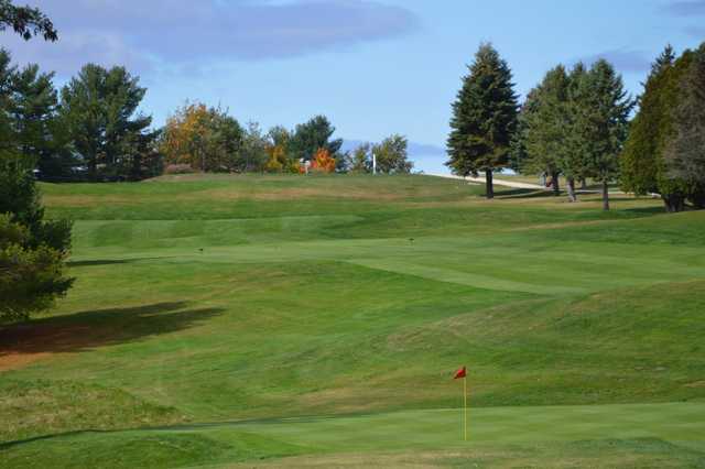 A view of a green at Rochester Country Club