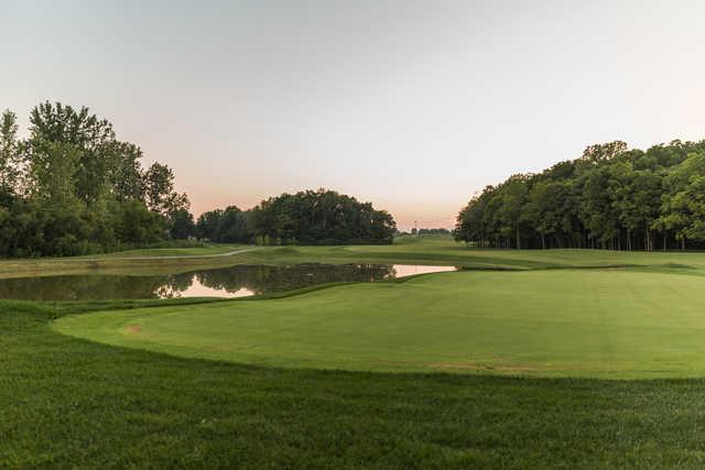 A view of a hole from Chatham Hills
