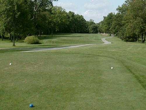 A view from a tee at Chippendale Golf Course