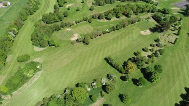Aerial view from Rathbane Golf Course.