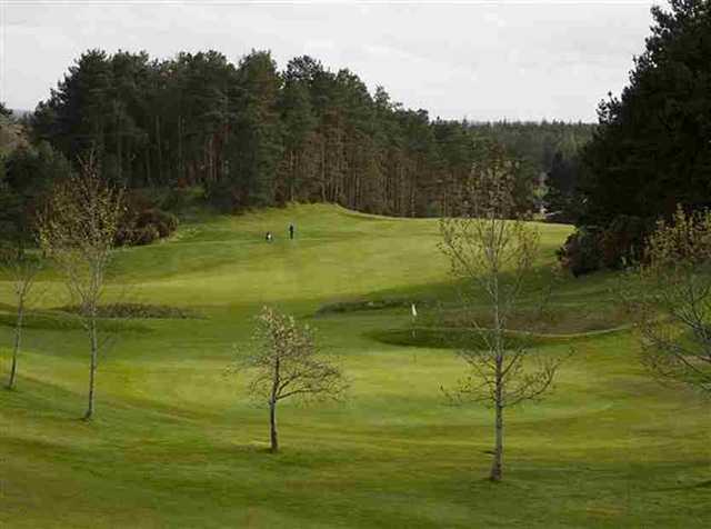 Sweeping hole at Forres GC