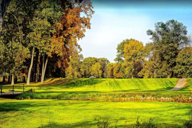 A view from a tee at Christiana Creek Country Club.