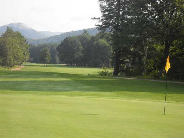 A view of a hole at Jack O'Lantern Golf Resort