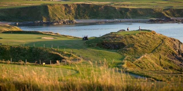 A sunny day view from Nefyn Golf Club
