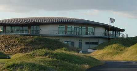 A view of the clubhouse at St. Anne's Golf Club
