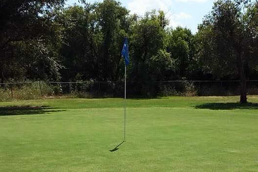 A view of hole #9 at The Greens Burns Flat Golf Course
